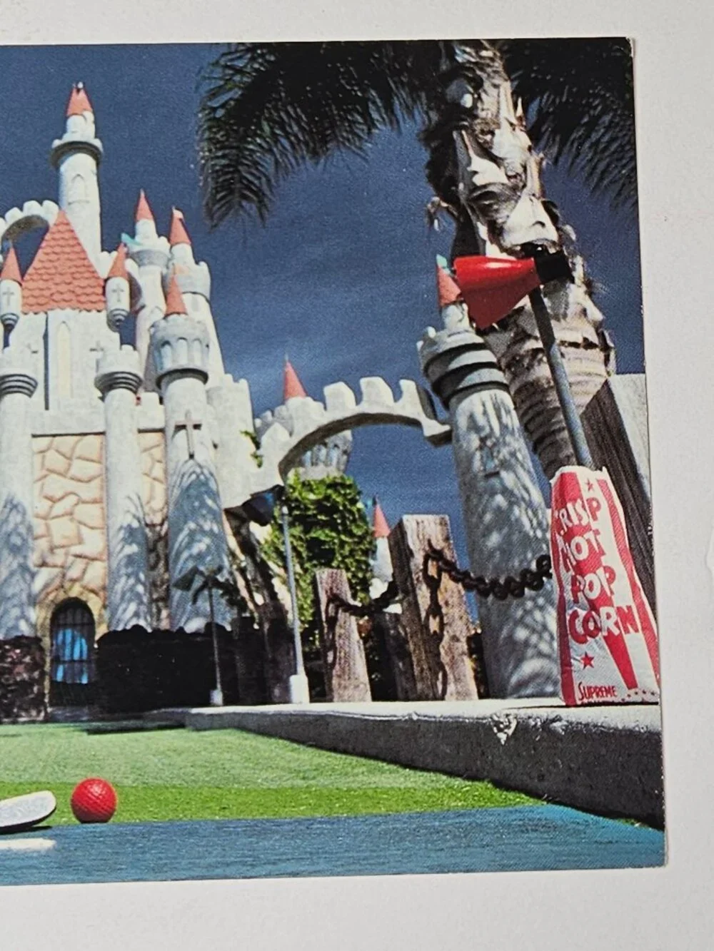Miniature Fantasy California Postcard
